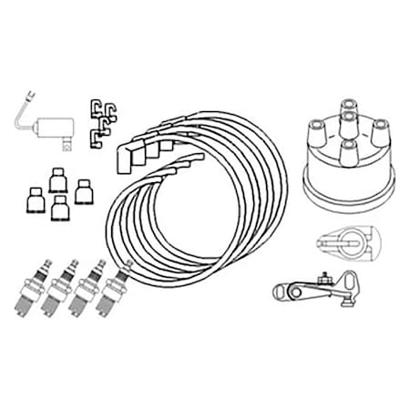Aftermarket Complete Tune Up Kit Fits Ford Fits New Holland 8N NAA 1801 1811 1821 1841 1871 ELI80-0028